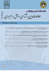 پوستر فصلنامه مطالعات بین رشته ای دانش راهبردی
