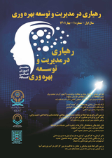 پوستر فصلنامه علمی رهیاری (کوچینگ) در مدیریت و توسعه بهره وری