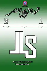 پوستر مجله پژوهش های زبان شناسی: نظریه و کاربرد