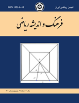 پوستر دوفصلنامه فرهنگ و اندیشه ریاضی