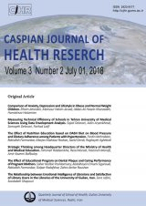پوستر فصلنامه تحقیقات سلامت کاسپین