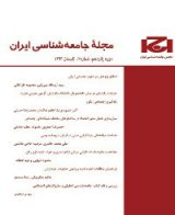 پوستر مجله جامعه شناسی ایران