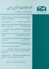 پوستر فصلنامه مطالعات اجتماعی ایران