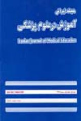 پوستر مجله ایرانی آموزش در علوم پزشکی