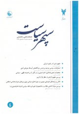 پوستر فصلنامه سیاست پژوهی ایرانی