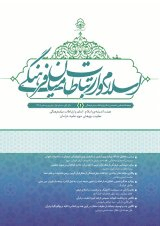 پوستر دوفصلنامه اسلام و ارتباطات میان فرهنگی