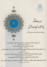 پوستر پژوهشنامه تاویلات قرآنی