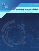 پوستر فصلنامه مطالعات مدیریت و توسعه پایدار